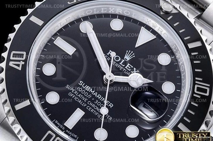 0327 ROLSUB0282 – Submariner 116610LN 904L SS SS Blk V2S ZZF SA Durable 1037